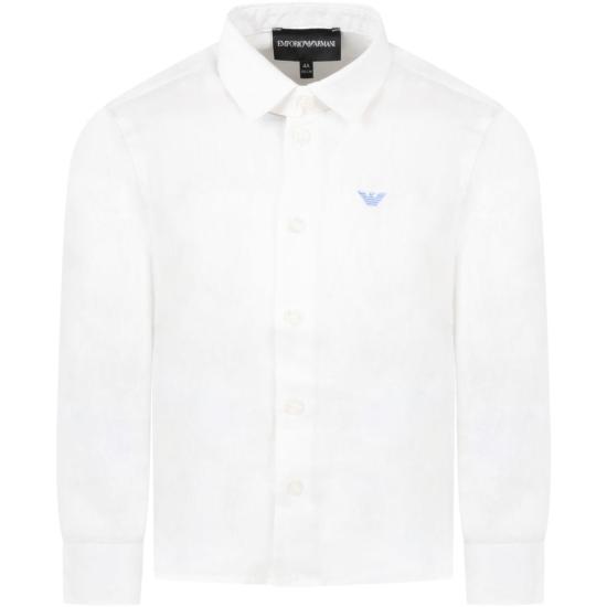  [키즈] 엠포리오 아르마니 셔츠 아동용 셔츠 화이트