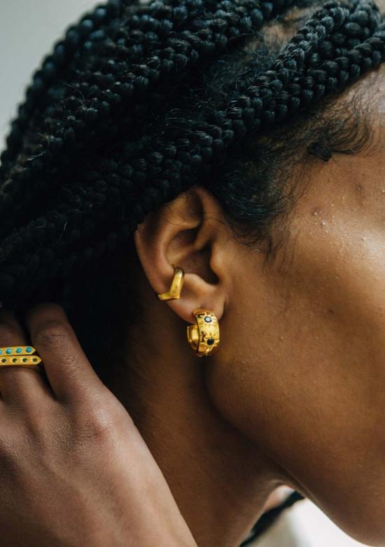  시에라 윈터 주얼리 이어링 이브 후프 - SIERRA WINTER JEWELRY