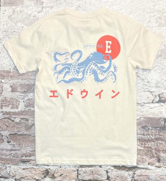  에드윈 반팔 티셔츠 그래픽 티셔츠