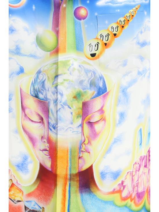 26SS 카사블랑카 긴팔 셔츠 MSP26SH00307 THEESSENTI MULTICOLOUR - CASABLANCA