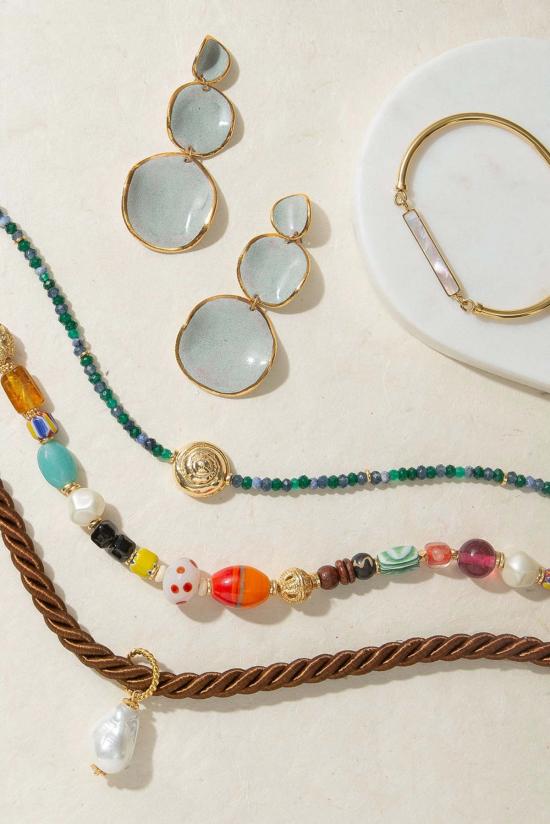  누데이 컬렉션 목걸이/팬던트 눈데이 컬렉션 주조 달팽이 마노 목걸이 - NOONDAY COLLECTION