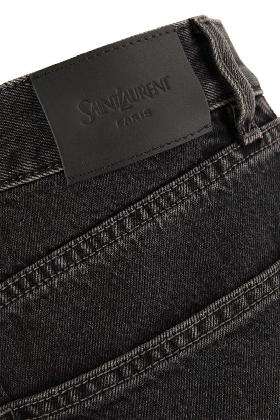  생로랑 데님 팬츠 블랙 데님 진 웨스트우드 블랙 - SAINT LAURENT