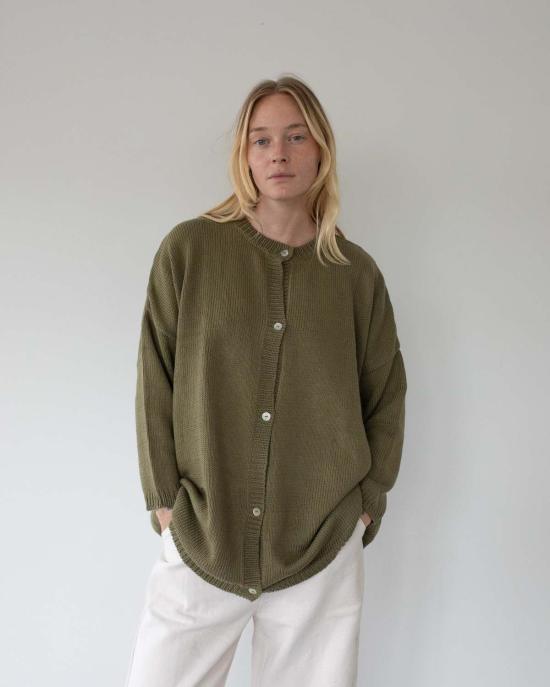  어니스트 코튼 가디건 엘레나 - HONEST COTTON