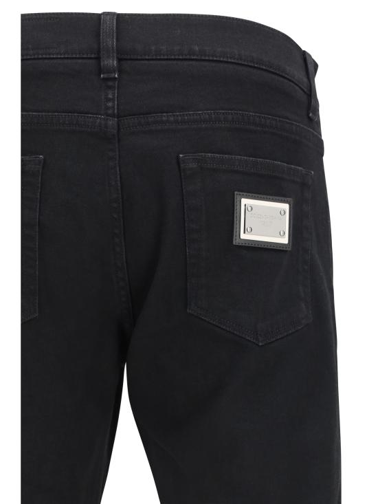 26SS 돌체앤가바나 데님 팬츠 GY07CDG8OM5 S9001 BLACK - DOLCE & GABBANA