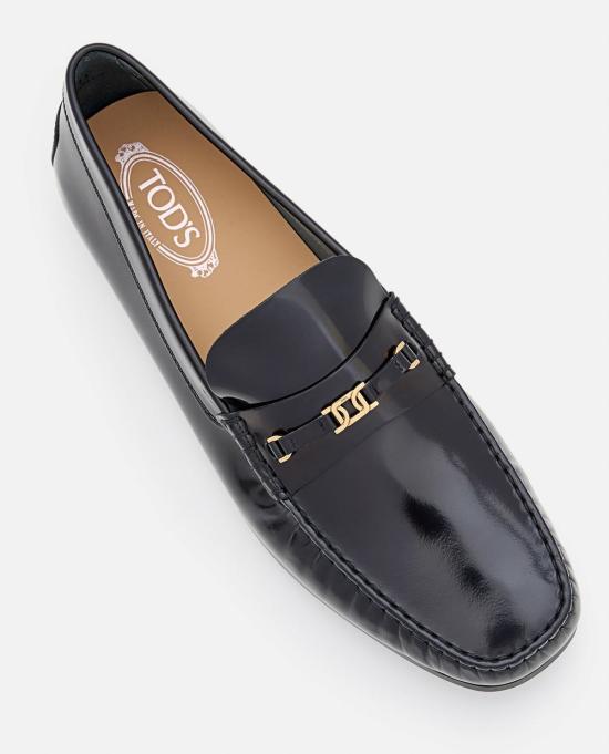  토즈 로퍼 케이트 오렐 모카시노 고마  블랙 - TODS