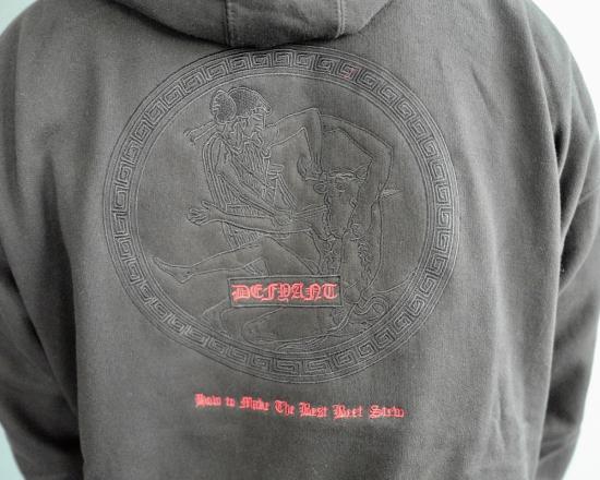  디파인트 긴팔 티셔츠 Dfynt 비프 스튜 후드티 블랙 - DFYNT