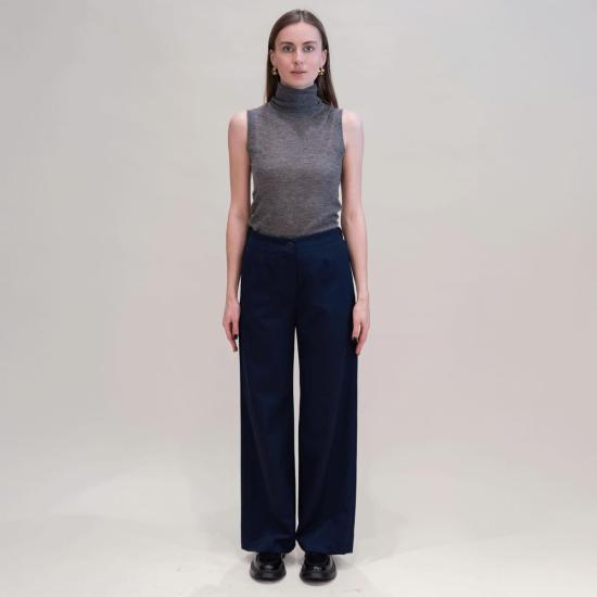  포망데레 스트레이트 팬츠 포만데르 24287 팬츠 네이비