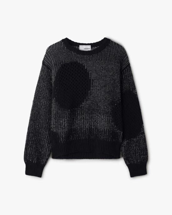  세이지 네이션 스웨터 세라 니트 점퍼 블랙