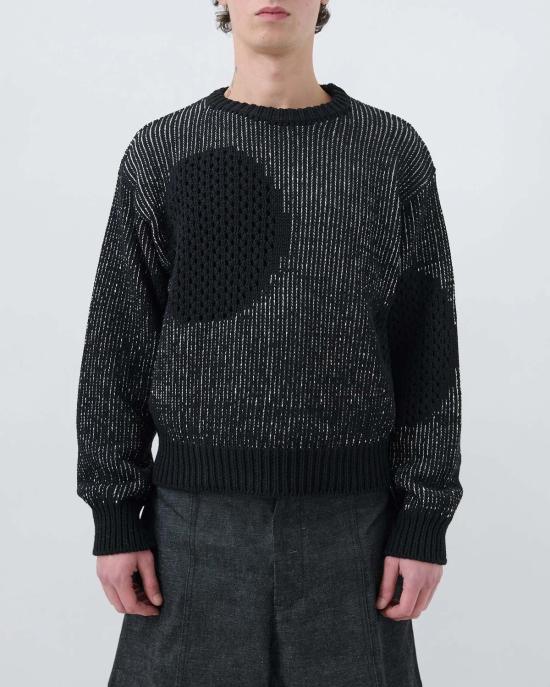  세이지 네이션 스웨터 세라 니트 점퍼 블랙 - SAGE NATION