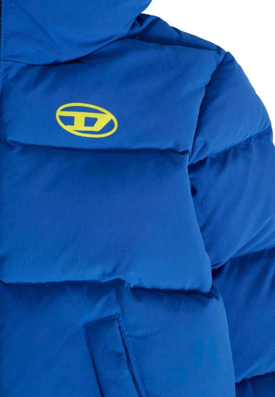  [키즈] 디젤 자켓 어린이용  다운 재킷 (블루) - DIESEL