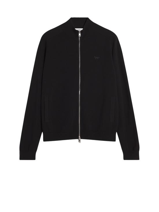  메종키츠네 스웨터 메종 키츠네 카디건 블랙