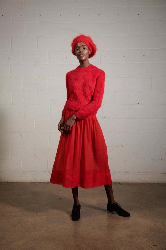  마리아 스탠리 모자 브러시드 피퀼로 베레모 하리사 - MARIA STANLEY