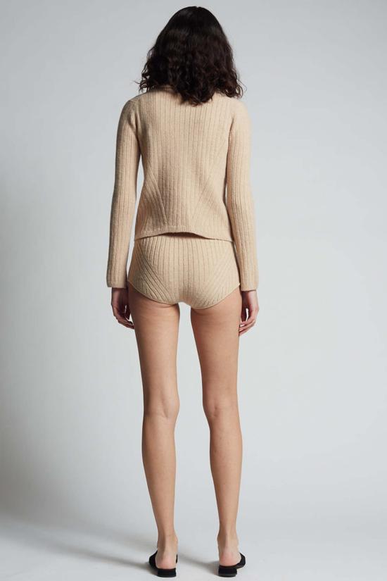  ELEVEN SIX 라운지 웨어 일레븐 식스 틸리 쇼트 팬츠 페일 카멜 - OTHER BRANDS