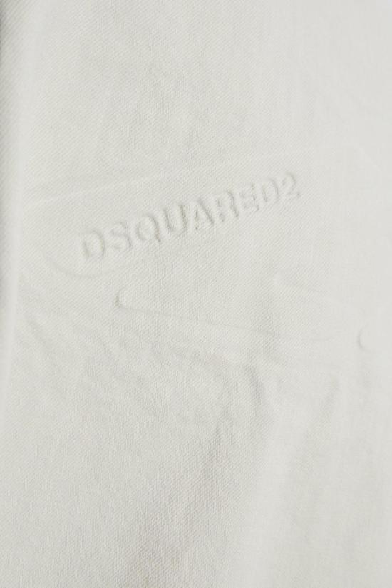  디스퀘어드2 자켓 Dsquared2 Icon New Generation 오버셔츠 재킷 오프 화이트 - DSQUARED2