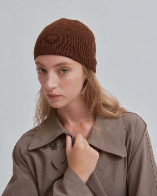  사야카 다비스 뉴욕 모자 사야카 데이비스 뉴욕 크로셰 비니 우드 - SAYAKA DAVIS NEW YORK