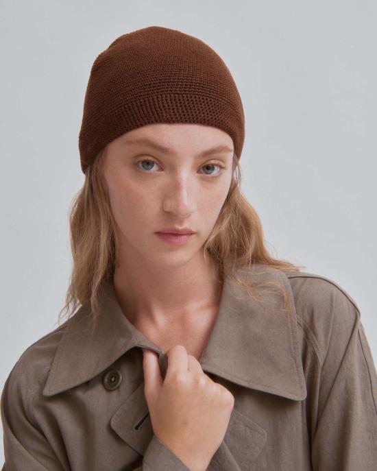  사야카 다비스 뉴욕 모자 사야카 데이비스 뉴욕 크로셰 비니 우드 - SAYAKA DAVIS NEW YORK