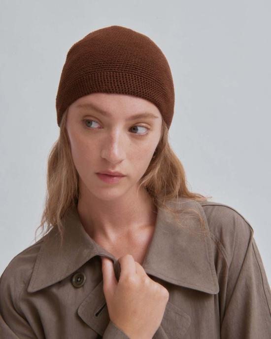  사야카 다비스 뉴욕 모자 사야카 데이비스 뉴욕 크로셰 비니 우드 - SAYAKA DAVIS NEW YORK