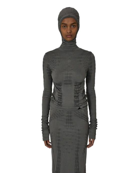  L'Aune 후드 티셔츠 론 드라이언 심리스 니트 - OTHER BRANDS