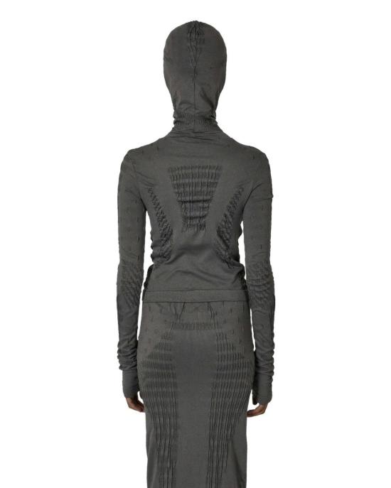  L'Aune 후드 티셔츠 론 드라이언 심리스 니트 - OTHER BRANDS