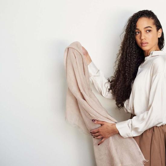  베리어슬리 머플러/스카프 다양한 수공예 린넨 스카프 - VARIOUSLY