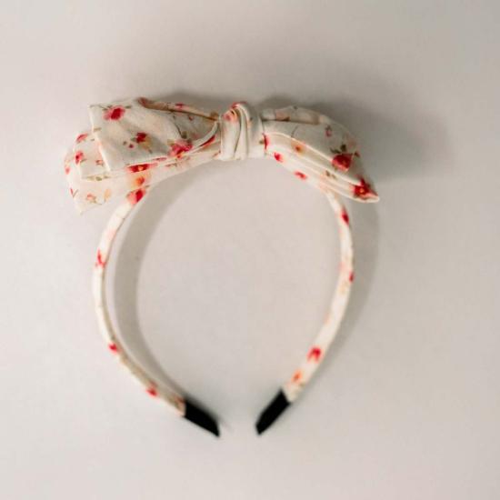  [키즈] Piper&Cloth 헤어 액세서리 키즈 파이퍼앤클로스 쓰리 리틀 보우 헤어밴드 선릿 메도우 - PIPER&CLOTH