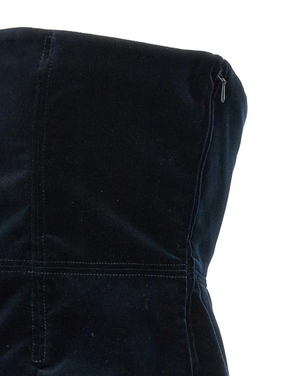  톰포드 민소매 티셔츠 톰 포드 벨벳 탑 블루 - TOMFORD