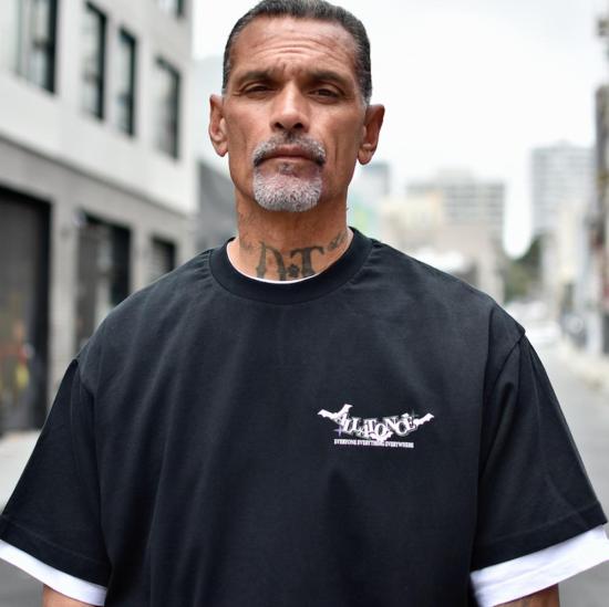  All At Once 반팔 티셔츠 올 앳 원스 캐슬 티셔츠 블랙