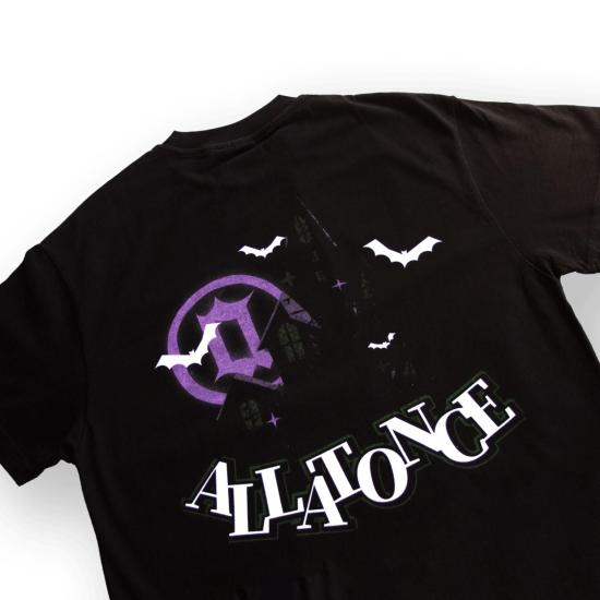  All At Once 반팔 티셔츠 올 앳 원스 캐슬 티셔츠 블랙 - OTHER BRANDS