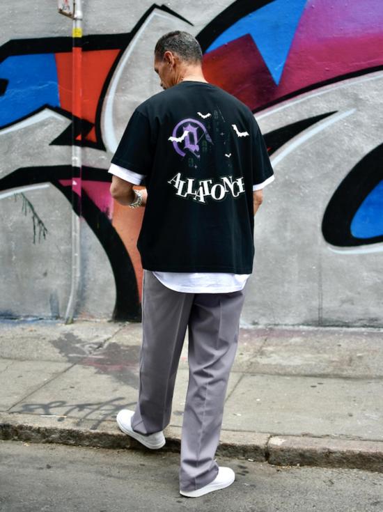  All At Once 반팔 티셔츠 올 앳 원스 캐슬 티셔츠 블랙 - OTHER BRANDS