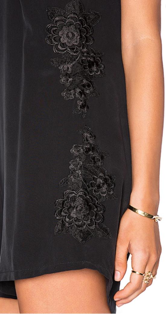  Merritt Charles 점프수트 메릿 찰스 갈랜드 롬퍼  블랙 - OTHER BRANDS