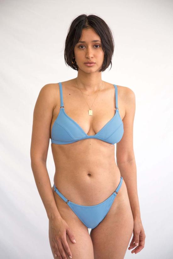  Galamaar 비키니 수영복 갈라마르 딜런 트라이앵글 탑 아쿠아 - OTHER BRANDS