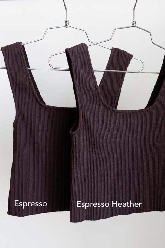  왈츠 롱 원피스 골지 니트 U넥 드레스 - WALTZ