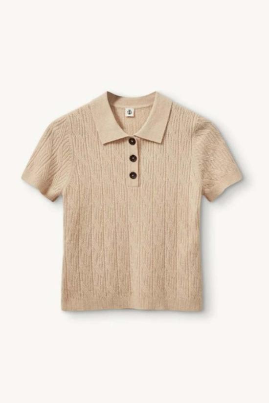  더 가먼트 스웨터 가먼트 코모 케이블 미니 폴로 - THE GARMENT