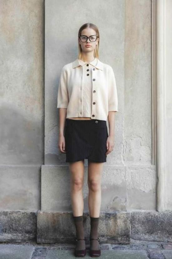  더 가먼트 스웨터 가먼트 코모 케이블 미니 폴로 - THE GARMENT