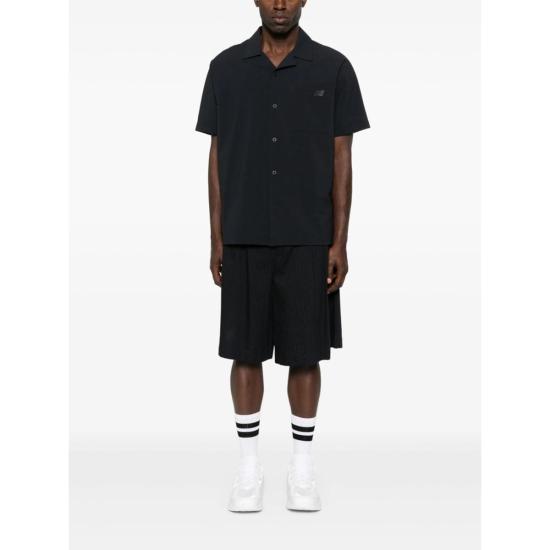  뉴발란스 반팔 셔츠 블랙 - NEW BALANCE