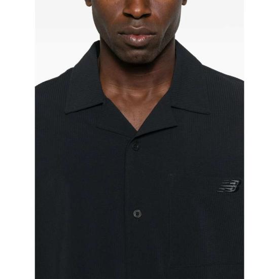  뉴발란스 반팔 셔츠 블랙 - NEW BALANCE