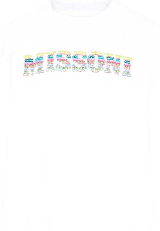  [키즈] 미소니 풀오버 미쏘니 키즈 스웨트셔츠 화이트 - MISSONI
