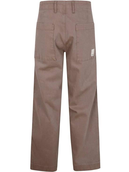  엠포리오 아르마니 수트 팬츠 판탈로니  표고버섯 - EMPORIO ARMANI