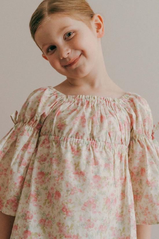  [키즈] Piper&Cloth 원피스 파이퍼앤클로스 키즈 케네디 드레스 핑크 블로섬스 - OTHER BRANDS