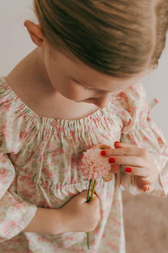  [키즈] Piper&Cloth 원피스 파이퍼앤클로스 키즈 케네디 드레스 핑크 블로섬스 - OTHER BRANDS