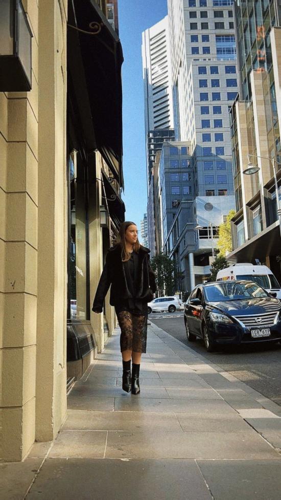  린제이 니콜라스 뉴욕 코트 린지 니콜라스 뉴욕 숏 인조 모피 - LINDSAY NICHOLAS NEW YORK