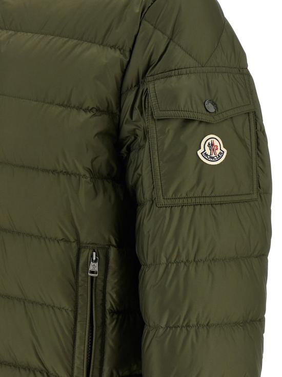  몽클레어 패딩 몽클레르 나잔 다운 재킷 그린 - MONCLER
