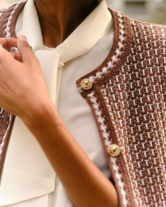  카르톨리나 블라우스 카톨리나 드와이어 탑 - CARTOLINA