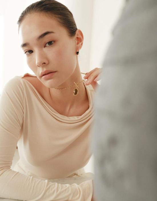  클레드 목걸이/팬던트 빈 토글 목걸이 - CLED