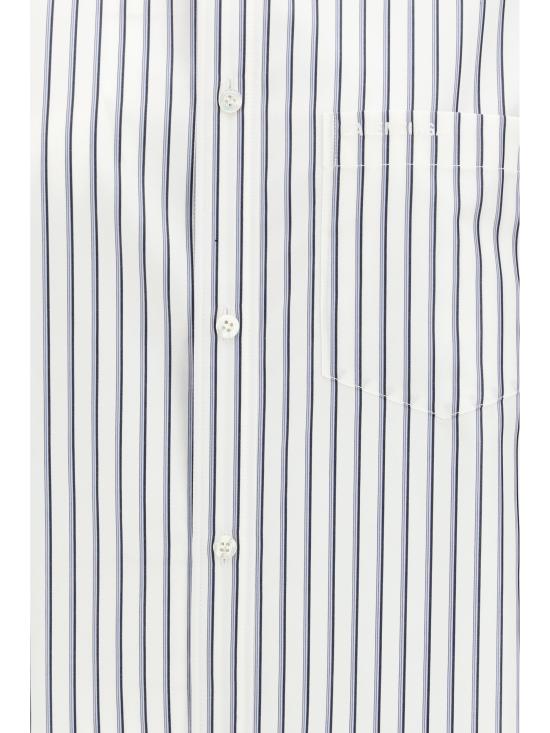 26SS 발렌시아가 턱드 슬리브 셔츠 857833TTM33 9086 WHITE - BALENCIAGA