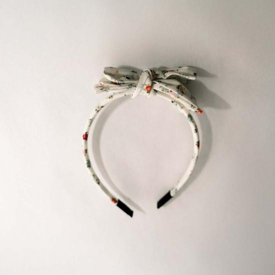  [키즈] Piper&Cloth 헤어 액세서리 키즈 파이퍼앤클로스 쓰리 리틀 보우즈 헤어밴드 쁘띠 프레리 뮤게 - PIPER&CLOTH