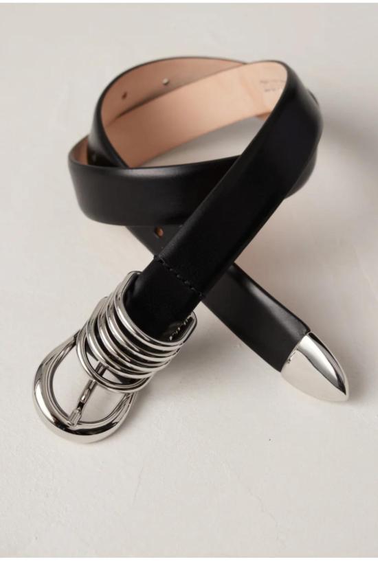  데한체 레귤러 벨트 홀리호크 블랙/실버 - DEHANCHE