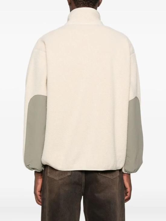  메종키츠네 자켓 Maison Kitsuné 캐주얼 플리스 재킷 Ecru - MAISON KITSUNE