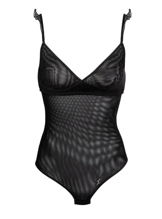  로레트 란제리 바디수트 티셔츠 졸리 보디수트 블랙 - LORETTE LINGERIE