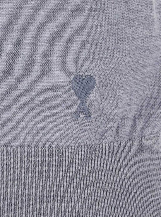  아미 폴로 티셔츠 알렉상드르 마티우시 폴로 셔츠 그레이 - AMI